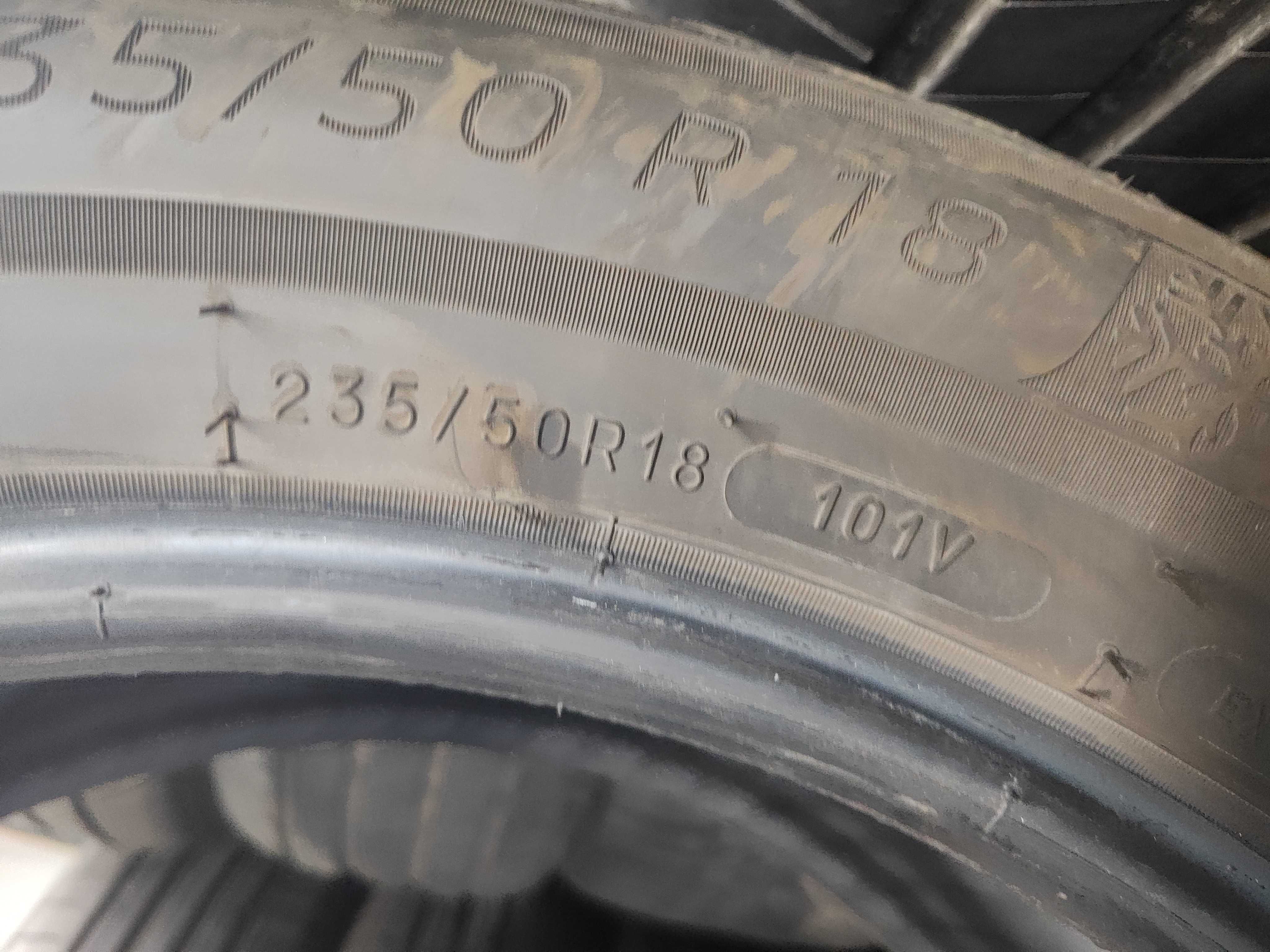 2бр.зимни гуми 235/50/18 Michelin
