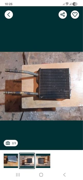 Продам радиатор печки