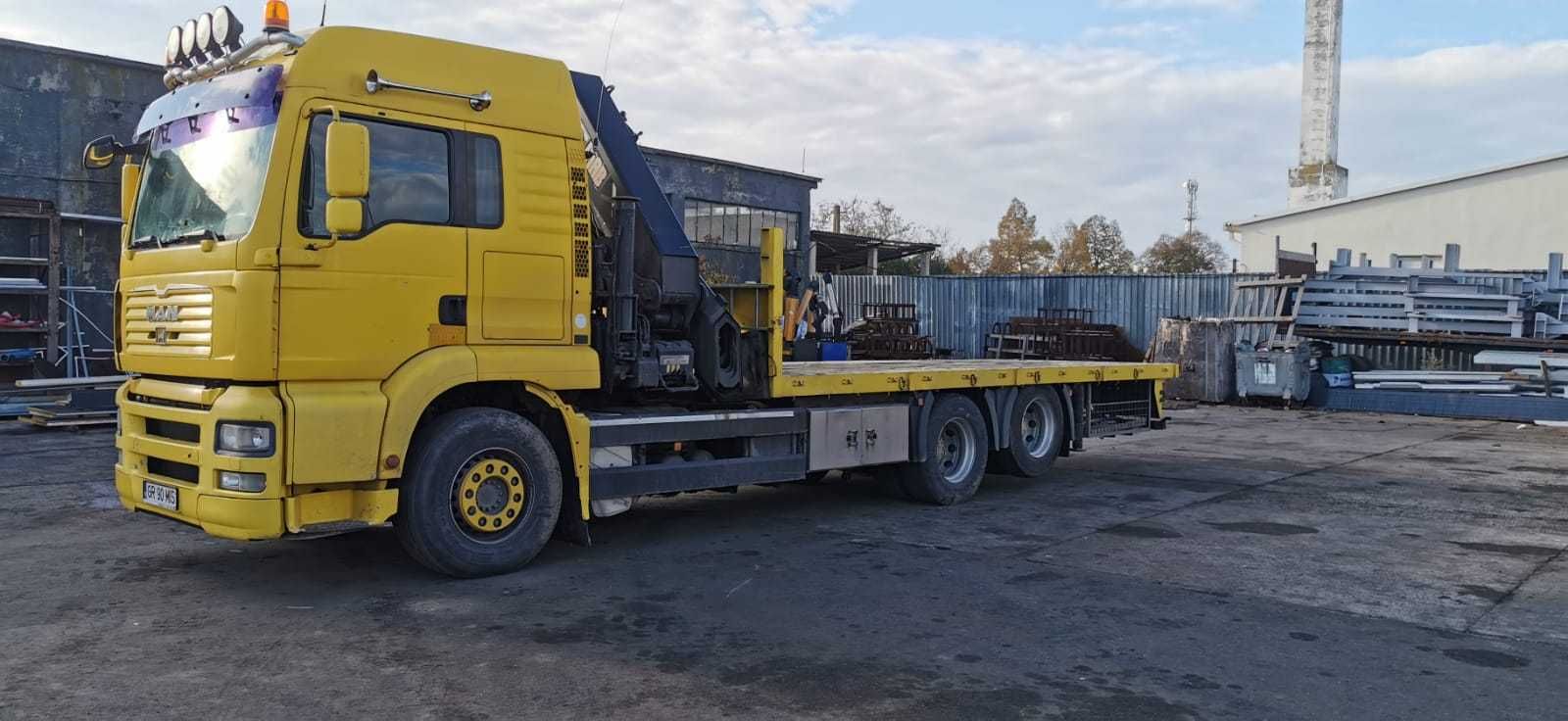 Inchiriere camion cu macara - Macarale non stop - Automacara