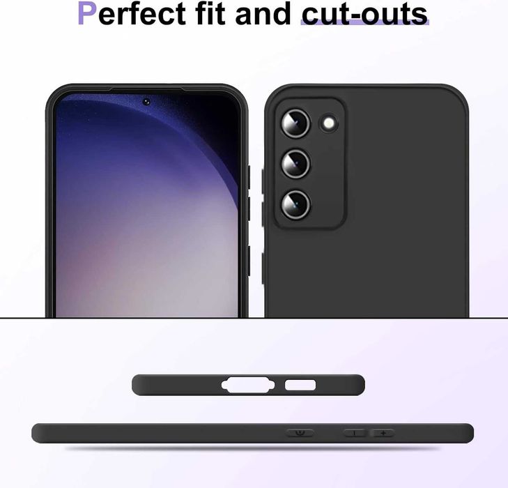Husă Eiselen Samsung Galaxy S23 5G Silicon moale TPU Negru