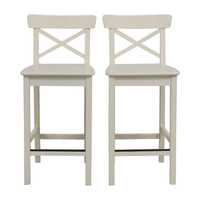 Бар столове от Икеа Ikea Модел INGOLF Бял