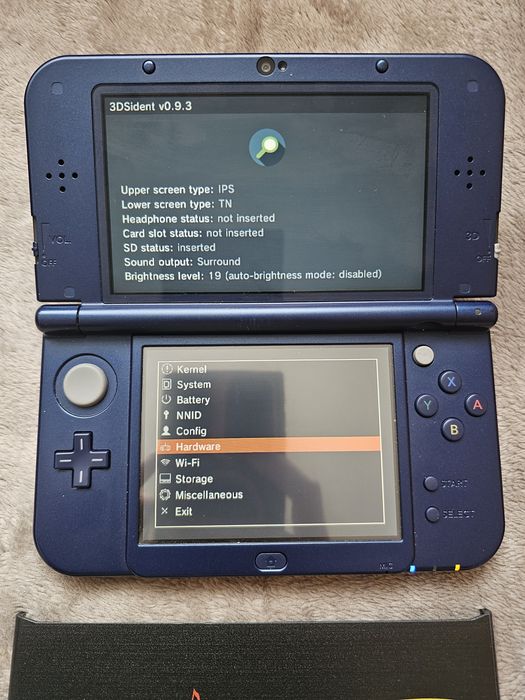 New nintendo 3ds xl top ips modat
