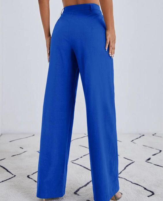 Син официален панталон