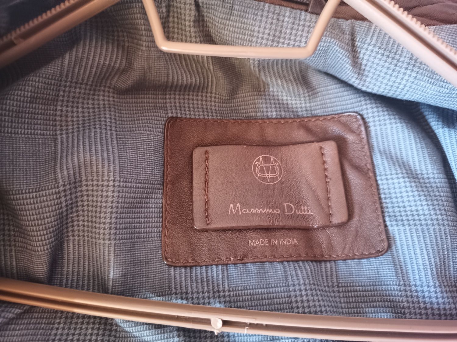 Разпродажба?Мъжко кожено яке Massimo Dutti'