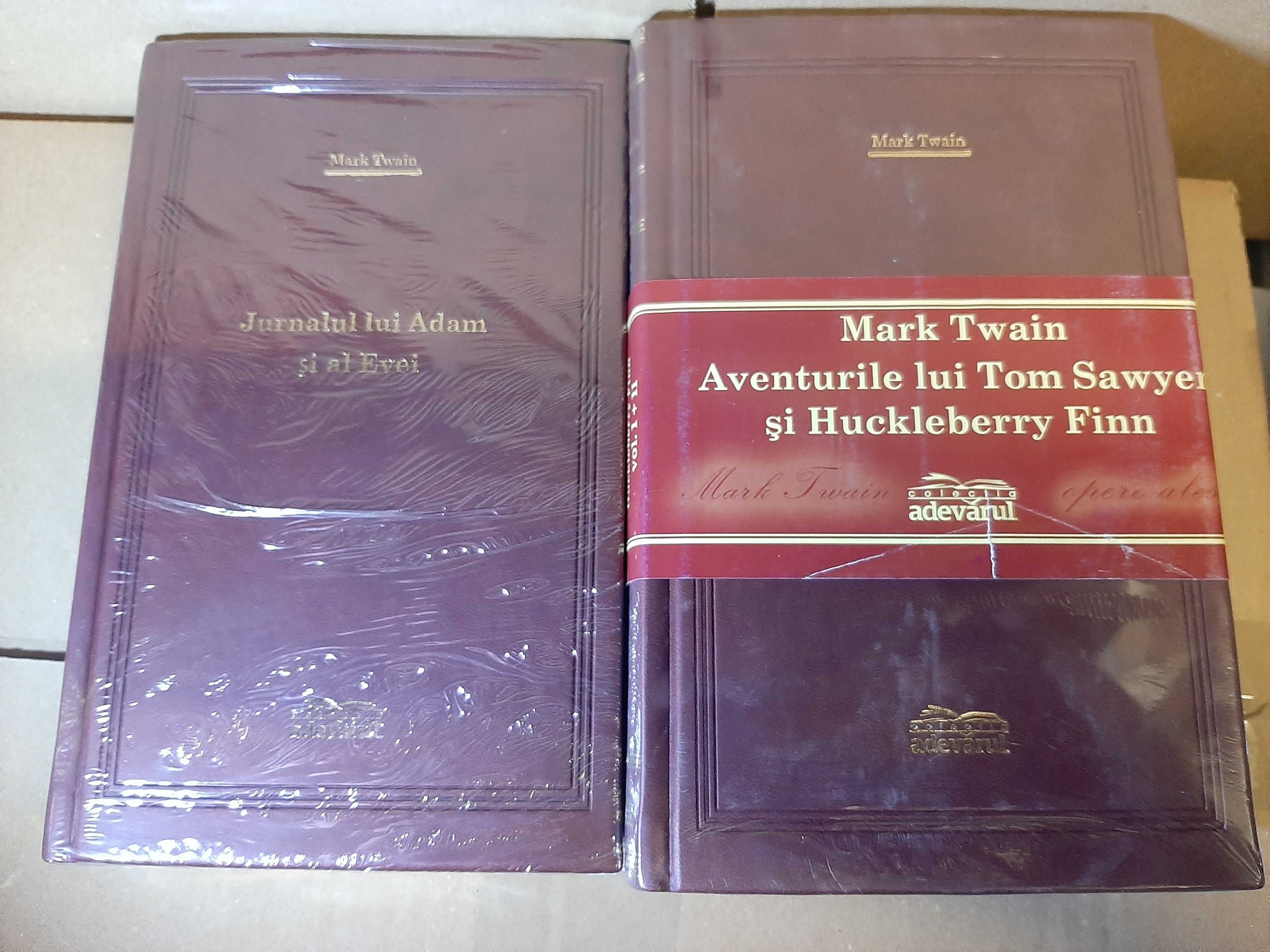 Set Mark Twain- Colectia Adevarul de lux  (7volume) -Sigilate in tipla
