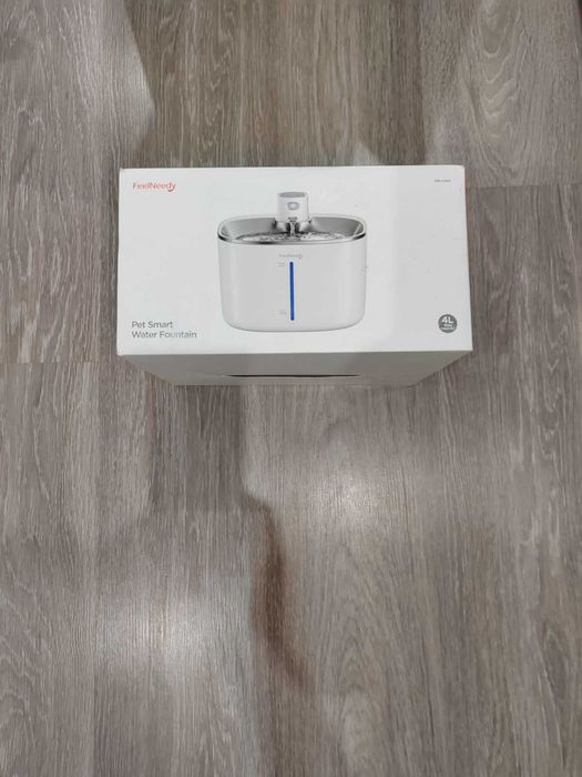 Чисто нов автоматичен фонтан за вода за домашни любимци FeelNeedy – 4L
