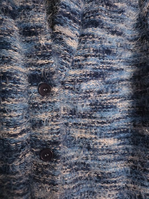 Oversized синь жилетка