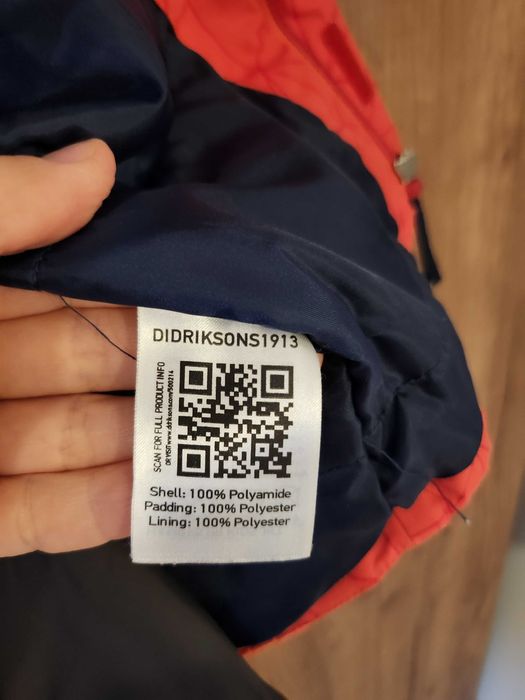 Ски экип ски яке+панталони ски екип Didrikson 1913 ръст 90