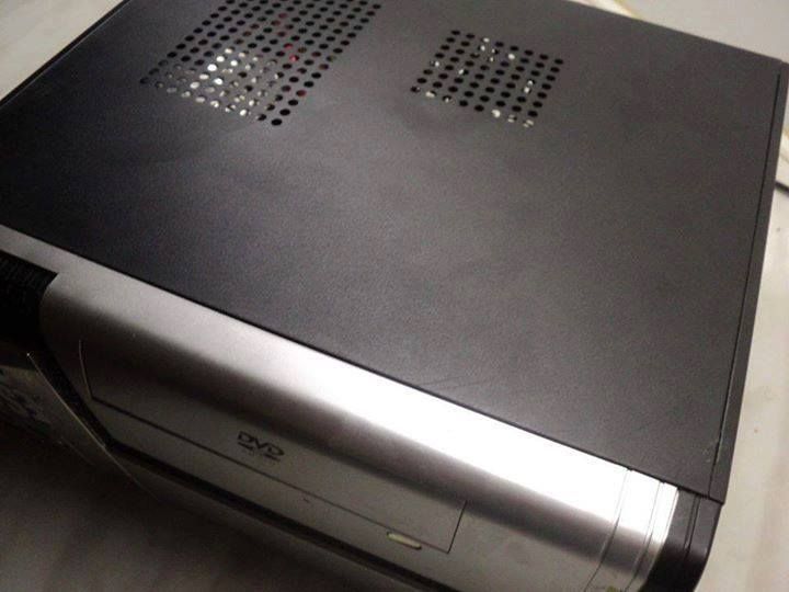 Unitate PC Mini-Tower Neagra (Intel LGA 775 1,8 Ghz) Stare perfecta