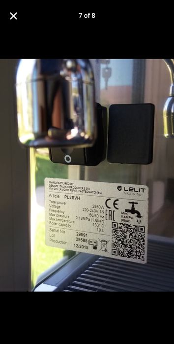 [NOU] Espressor clasic Lelit Pl2S Giulietta (Italia)