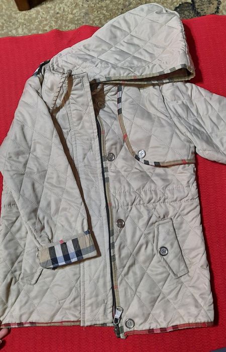 Теплая длинная курточка от Zara