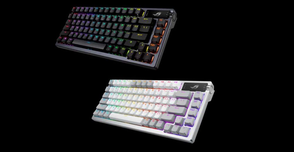 Wireless клавиатура Asus ROG Azoth - NX Snow