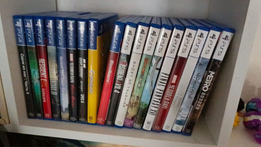 Диски на плей стейшн 4/5