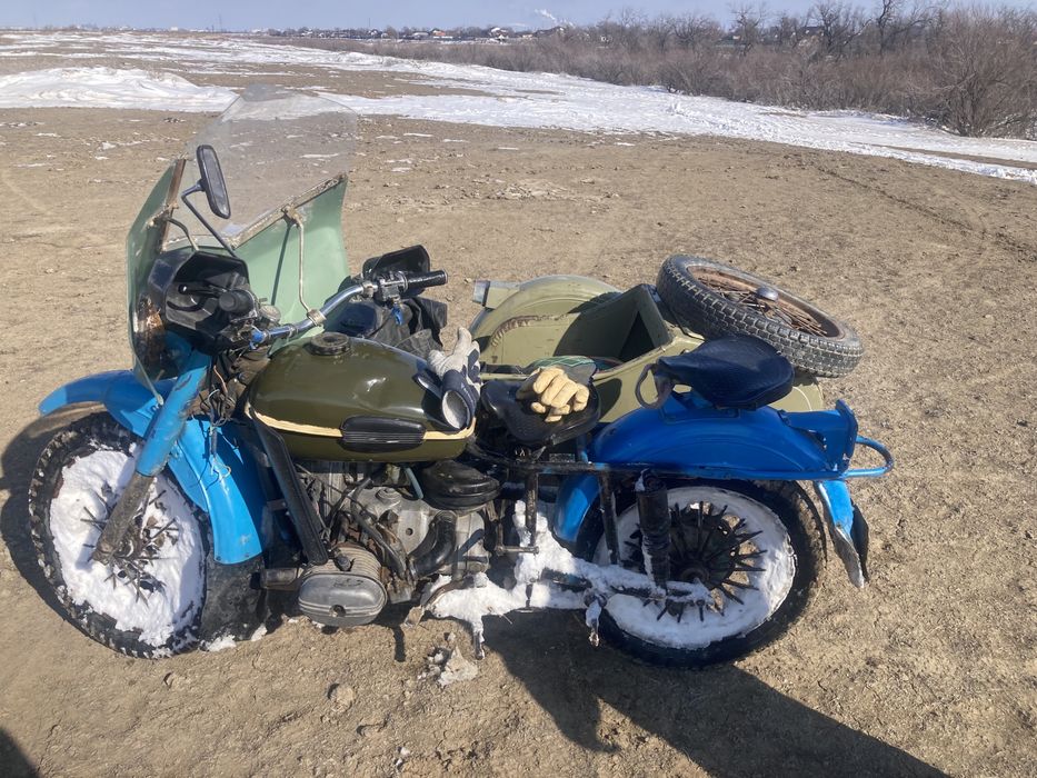 мотоцикл урал на ходу