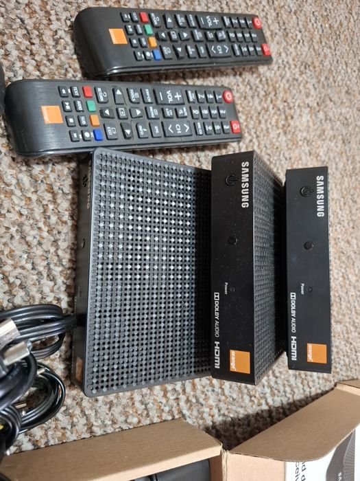 Vand pachet decodoare hd orange+antena