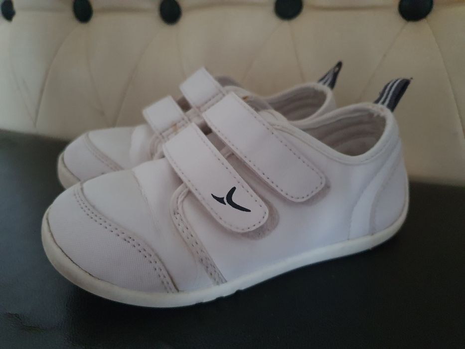 Adidasi incaltari sport decathlon cu arici usor de incaltat marinea 27