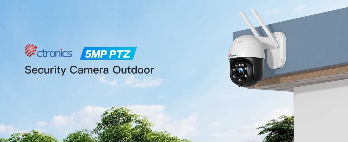 Camera IP WiFi de 5MP Supraveghere plus Cadou Gratis Lampa IR