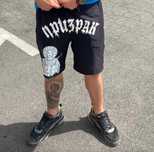 Къси гащи Prizrak "BEPA" black tech shorts