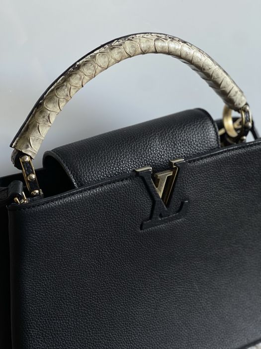Geanta Louis Vuitton Capucines Mini Piele Naturala