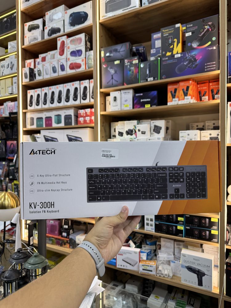 Клавиатура A4TECH KV300 с русской расскладкой оригинал