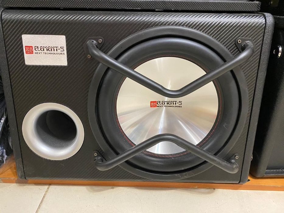 Сабвуфер ELEMENT 5 1500W Автоакустика Автозвук