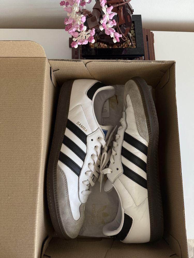 Adidas samba черни и бели [ 46 ]