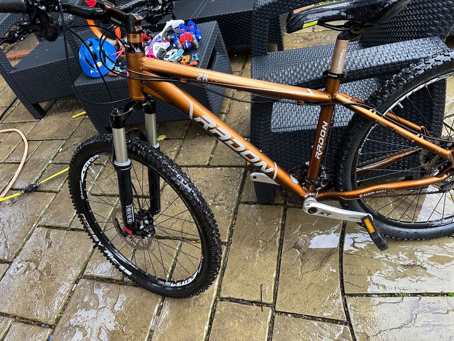 Bicicletă MTB Radon ZR Frane oil Disk 4 pistoane Shimano Deore / Slx