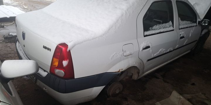 Ansamblu stergatoare parbriz volan pe stanga Dacia Logan prima genera