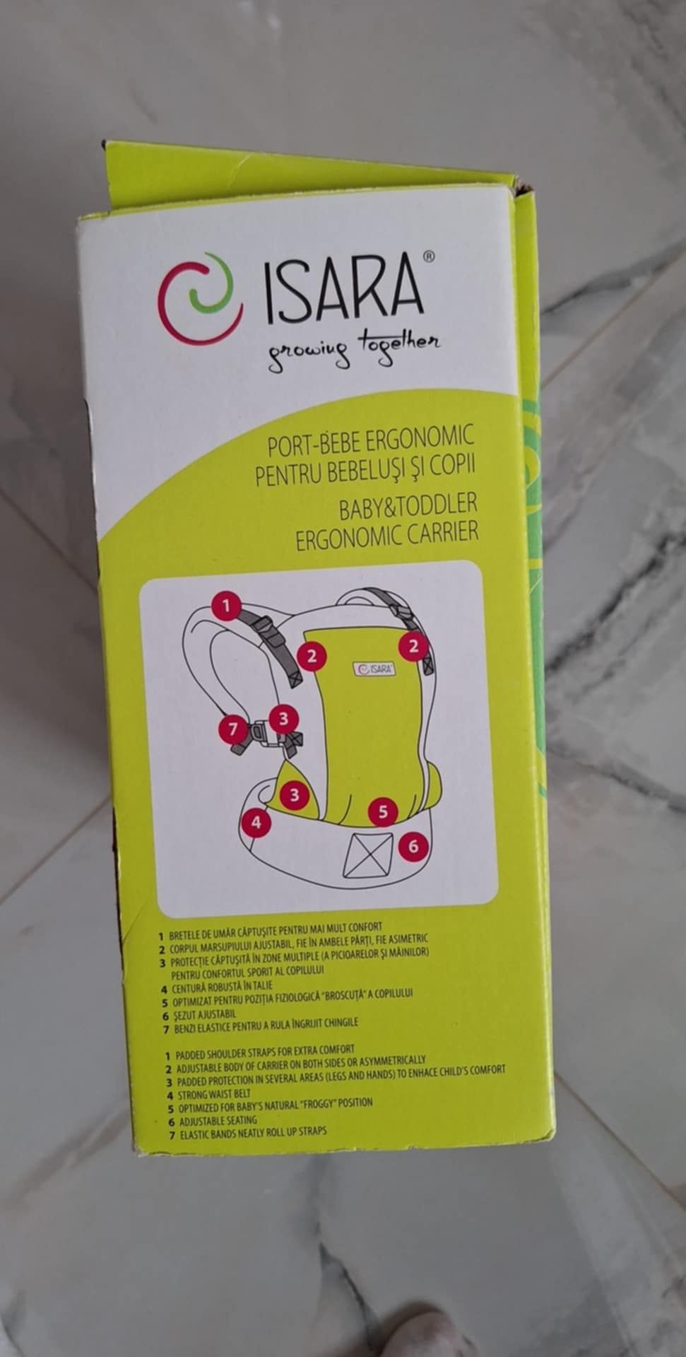 Sistem de purtare ergonomic Isara Funky Owls