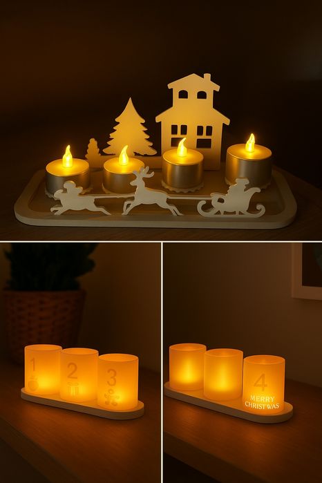 Suport lumanari advent