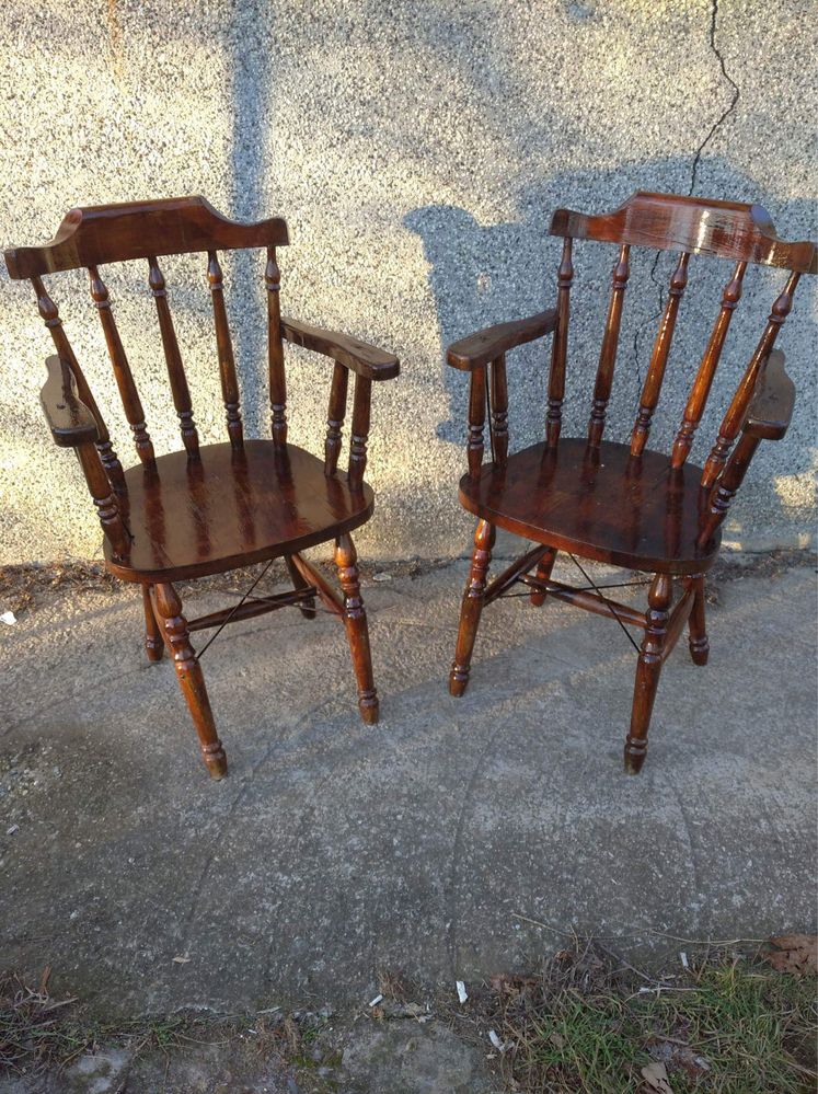 Ретро-Антикварни дървени столове