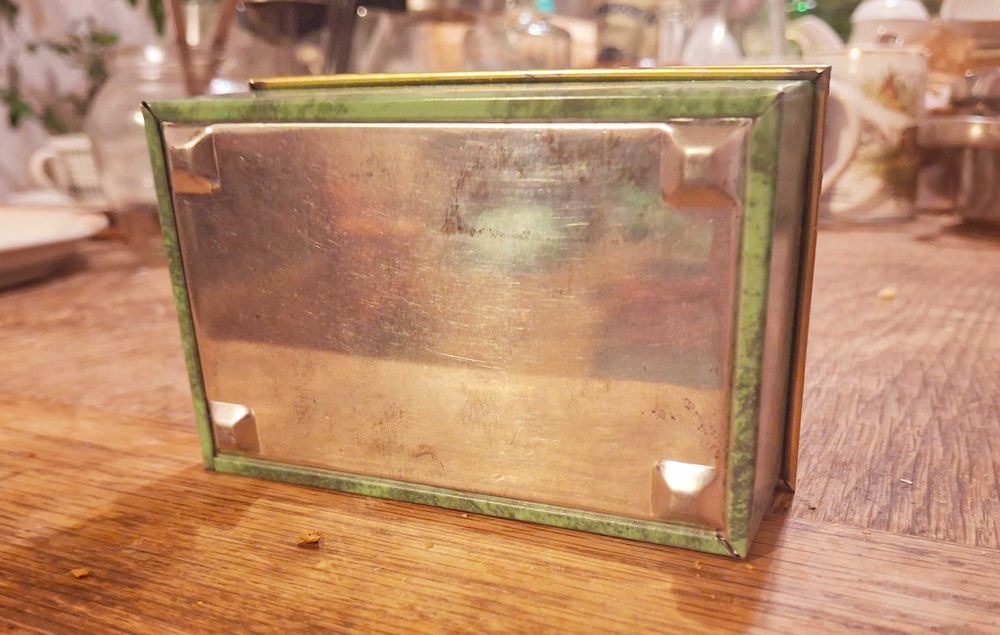 метална кутиика от цигари Atos Pfau Auslese рядка колекционерска