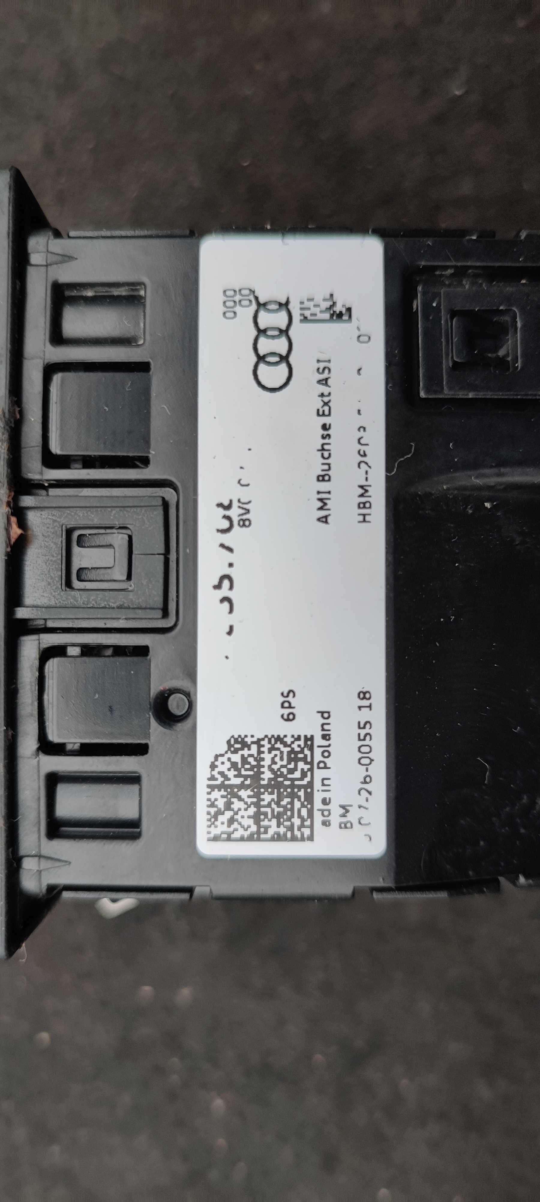 Управления копчета Комфорт модул USB Audi Q2 Skoda