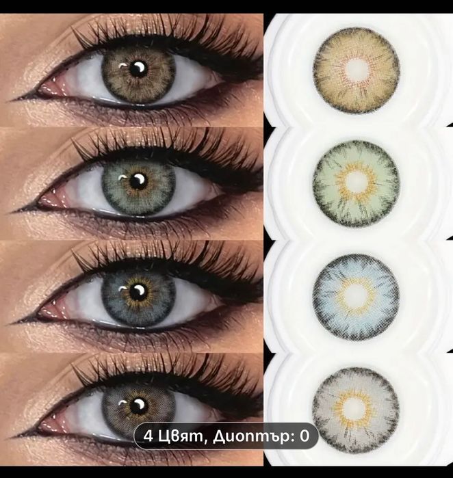 Лещи за очи без диоптър