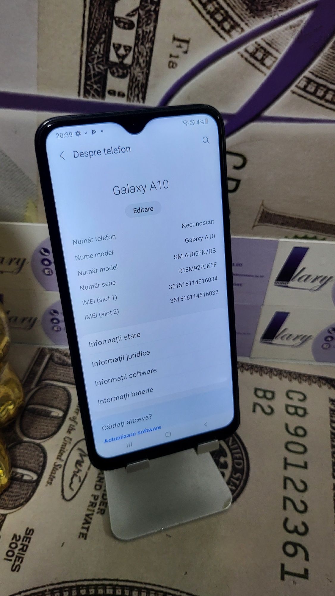 Samsung A10 32 GB 3GB RAM Duos.Preţ fix!