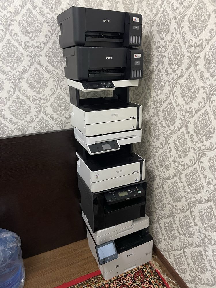 Epson canon xar xil markali printerla sotiladi
