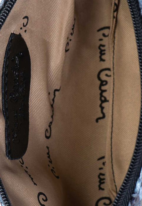 %ПРОМО% PIERRE CARDIN – Дамски несесер ест кожа екзотична 21X5X15см