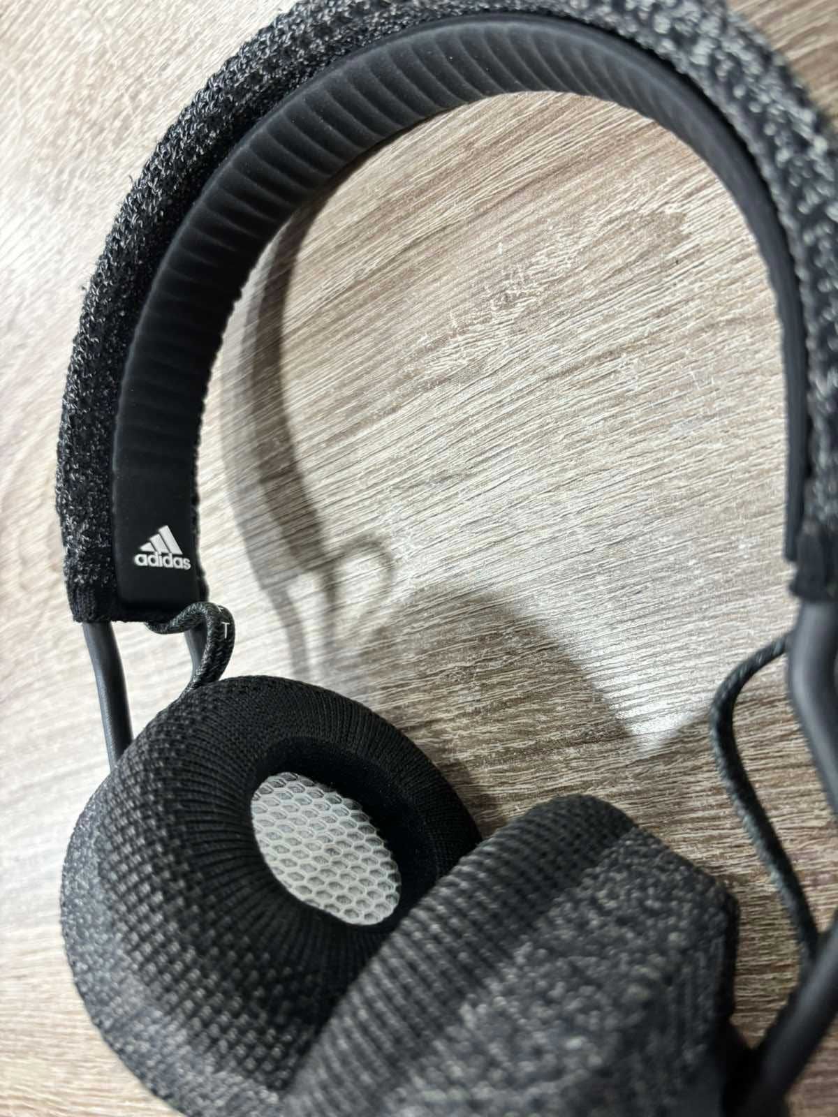 Слушалки ADIDAS RPT-01, Bluetooth, On-Ear, Микрофон, Черен