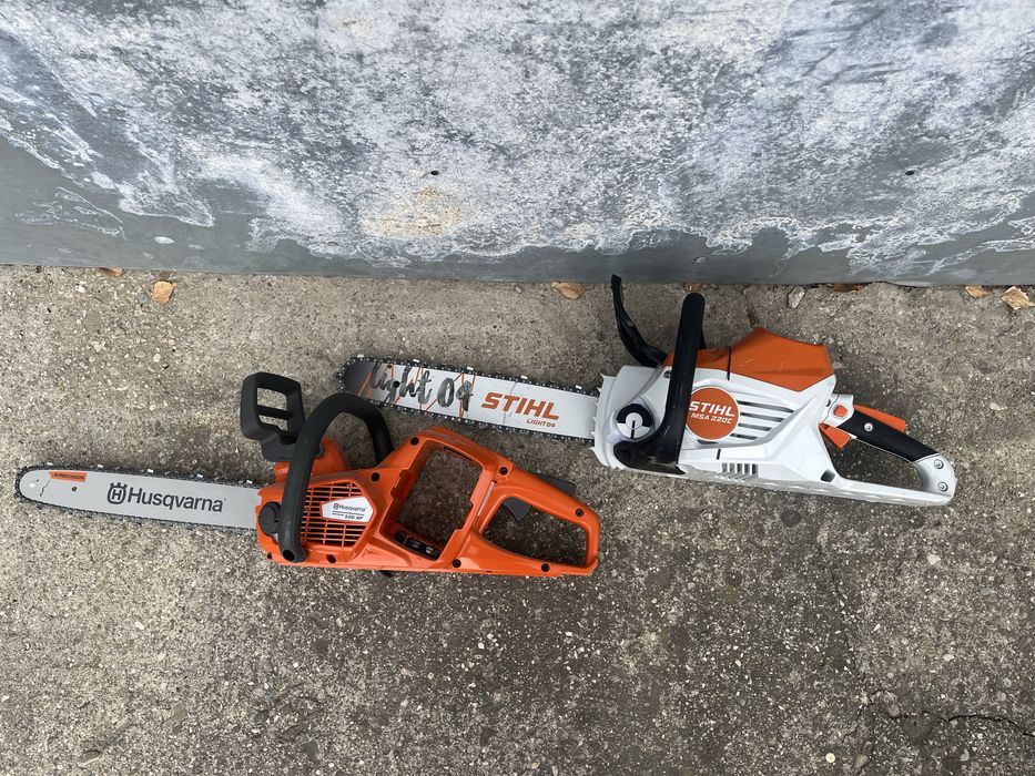 Drujba Husqvarna 535iXP / Stihl MSA 220C 36V Li-ion noi