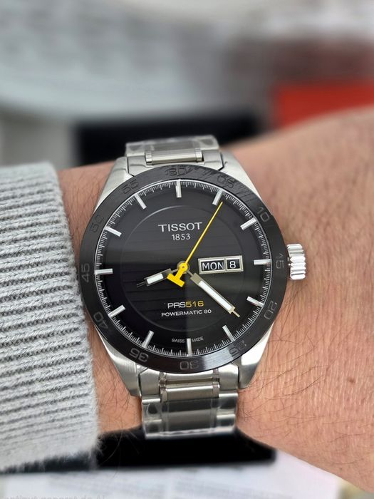 Tissot PRS 516 Automatic Powermatic 80, acte si card B&B Collection