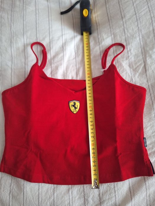 Top damă Ferrari original bumbac mărimea 2