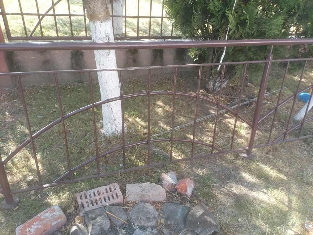 Balustrada fier masiv 9 metri