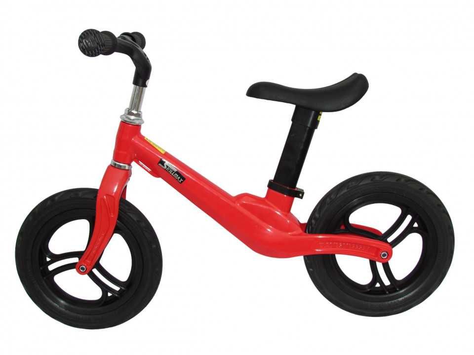 Bicicleta fara pedale cu cadru de magneziu Skillmax rosu