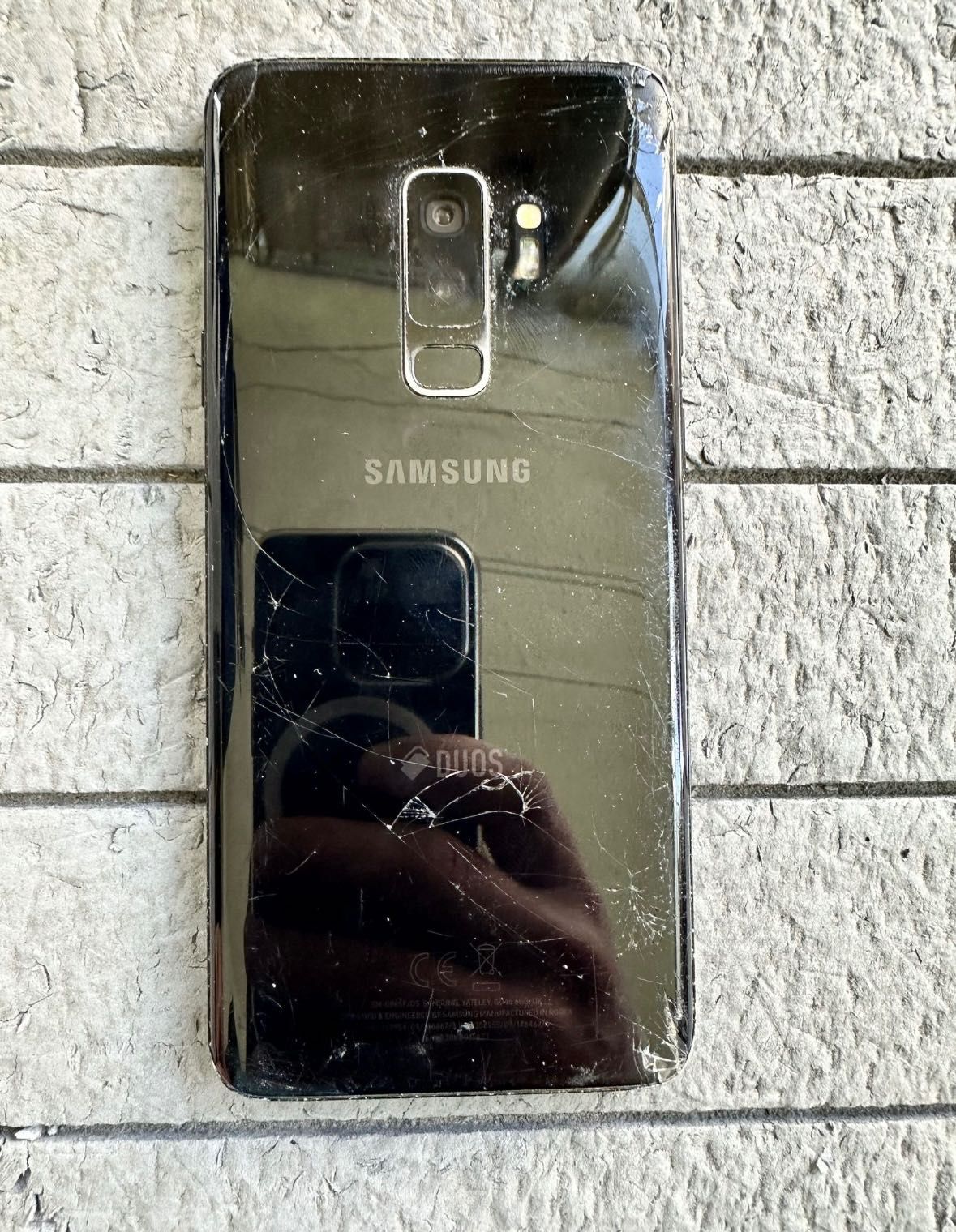 Samsung Galaxy S9+ fisurat, telefon smartphone