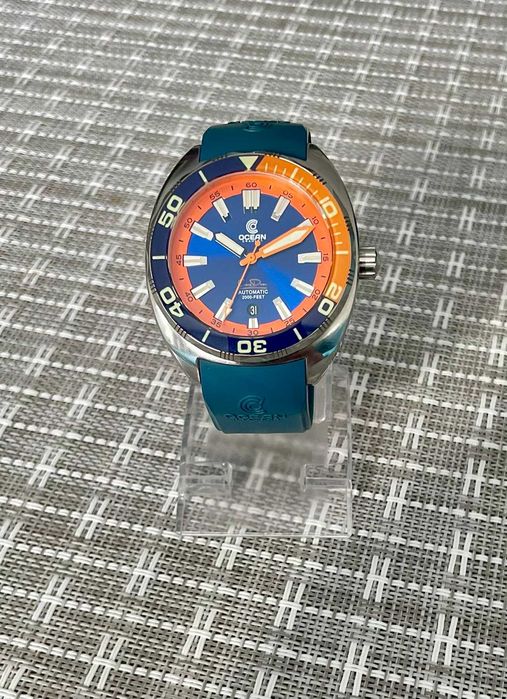 Ocean Crawler Core Diver 600m Blue/Orange
