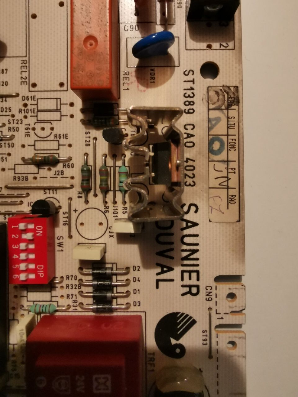 Placa electronica saunier duval thema f 23