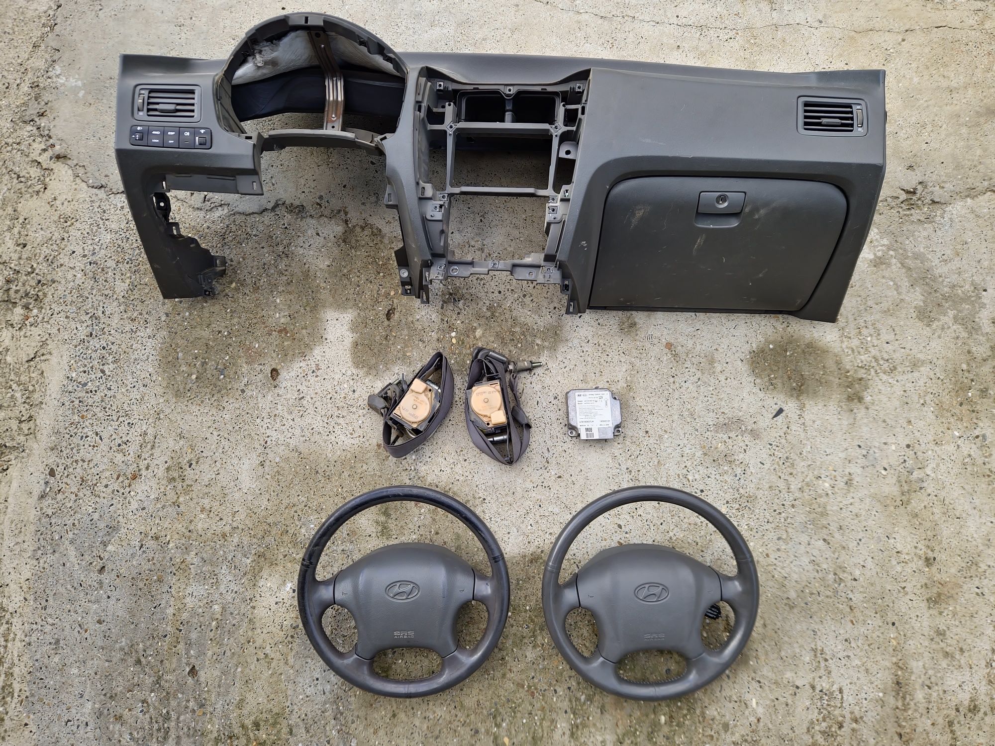 Plansa bord, kit airbag, Hyundai Tucson JM