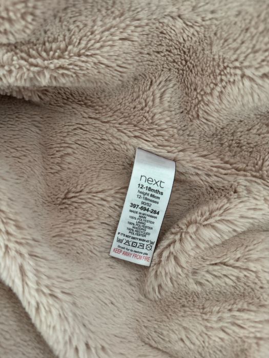 Топло зимно яке Next 80-86см/ 12-18м
