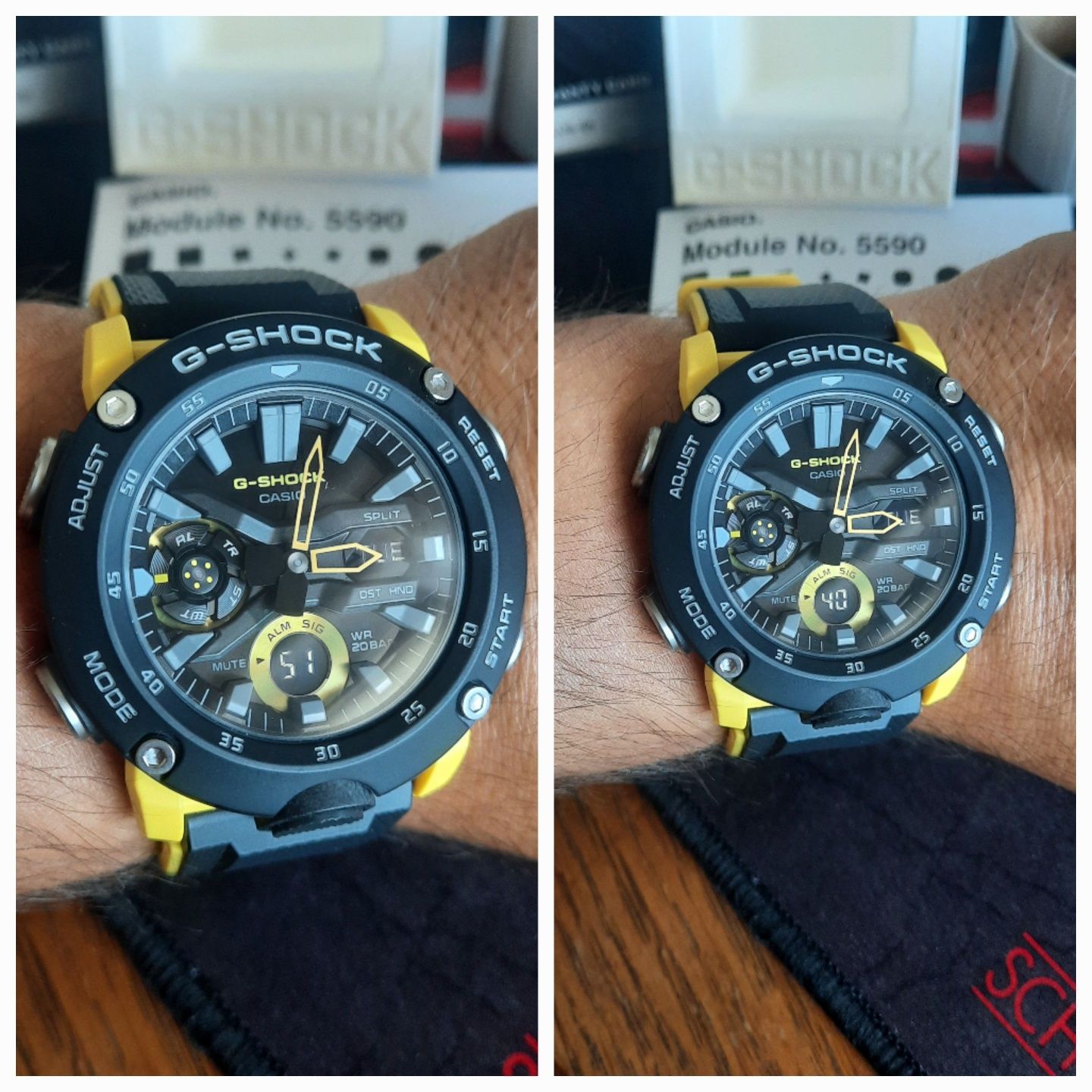 Casio G Shock GA 2000 1a9dr
