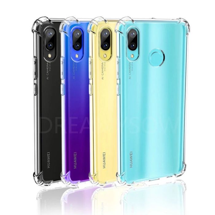 Huawei P20/P30 Pro Lite Husa Ramforsata Silicon Transparenta Bumper